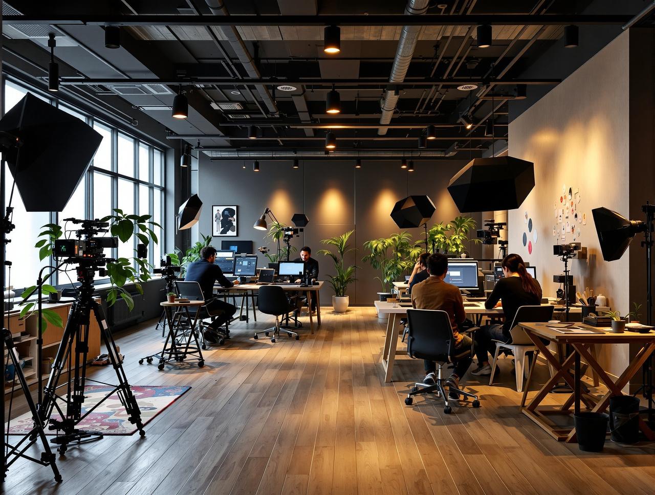 国产成人电影传媒公司办公环境